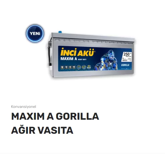 MAXIM A GORILLA Traktör Aküsü